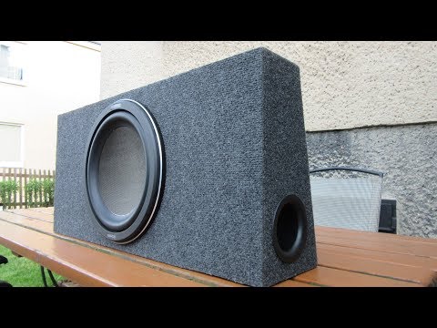 Making a Car Subwoofer Box Making a Car Subwoofer Box