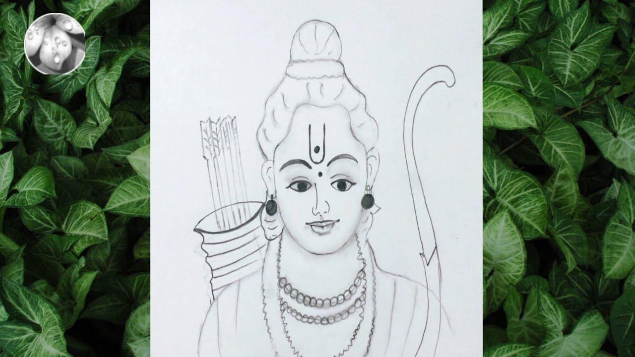 Lord Rama Drawing How To Draw Lord Rama Drawing Step – NBKomputer