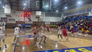 Junior Hellgate guard Parker Link makes a contested shot against Big Sky Saturday in Missoula.