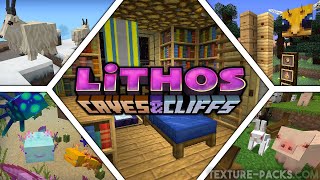 Lithos Texture Pack 1.17 / 1.17.1 Download • Minecraft Bedrock \u0026 Java Edition