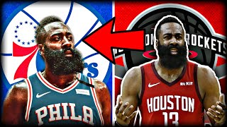 THREE TRADES That Would LAND JAMES HARDEN On The 76ERS [SIXERS TRADE RUMORS]