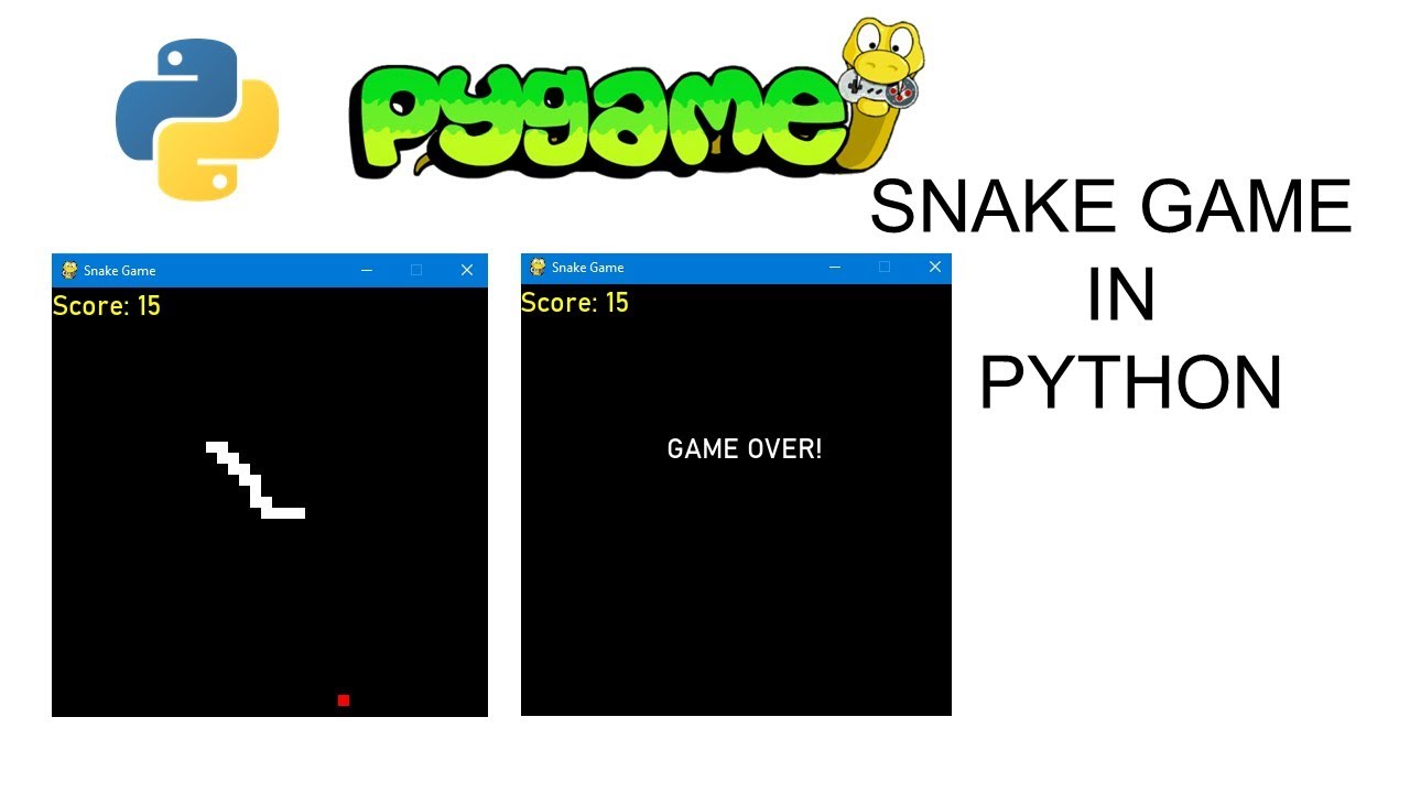 Snake Game In Python With Source Code Pygame In Python Images Snake Game In Python With Source Code Pygame In Python Images