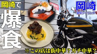 【愛知ツーリング】食欲が止まらない！岡崎で中華ツーリングしたら更なる極上のお店が…【モトブログ/Z900RS】【岡崎】