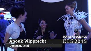 CES 2015: Intel's Spider Dress Keeps People Out Of Your Personal Space