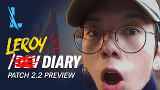 Leroy's Diary 2.2 Preview Reaction | League of Legends: Wild Rift