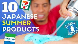 Japanese Convenience Store Summer Products to Stay Cool
