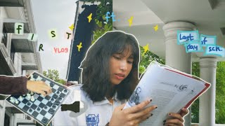 first-vlog // last day of school 🎒🧦♟️.