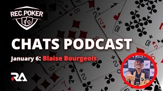 RecPoker Podcast: Blaise Bourgeois