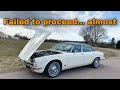 My Jaguar XJ12 BROKE DOWN on the Way to Get Inspected!