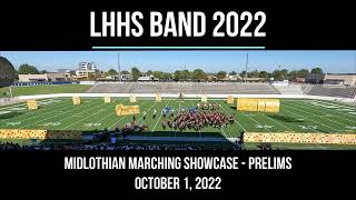 2022 LHHS Band Midlothian Showcase| Prelims