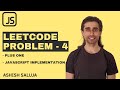 Plus One LeetCode Solution in JavaScript | Hindi | 50 LeetCode Problems (Video 4)