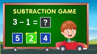 Basic Math Subtraction Quiz for Kids | Learn Elementary Math with Stories