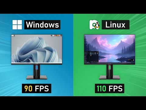 Linux is now FASTER than Windows!! Linux vs Windows – 2025 Gaming benchmarks