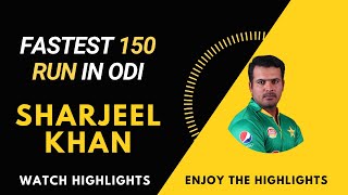 Sharjeel Khan 150 Runs Vs Ireland | Pak Vs Ireland 2016 | Fastest 150 Runs by Sharjeel khan |