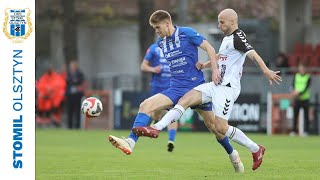 SKRÓT | Sandecja Nowy Sącz - Stomil Olsztyn 0:0 (6.04.2024 r.)