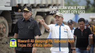 Mawardi Ali dampingi Plt. Gubernur Aceh Tinjau JSC di Kota Jantho