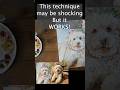 This watercolor technique may scare you