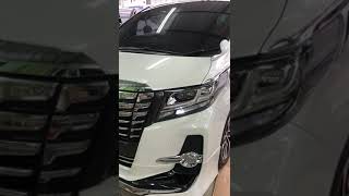 Toyota alphard upgrade signal running with daylight