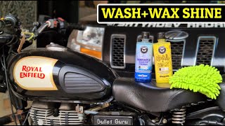 Wash Wax Shampoo for Bike \u0026 Car | Quick Wash \u0026 Shine😍(Glossy Paint)