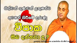 සිල්වත් ගුණවත් උතුමන්ට අවමන් කිරීමේ දරුණු විපාක | Ven Koralayagama Saranathissa Thero | Sadaham TV