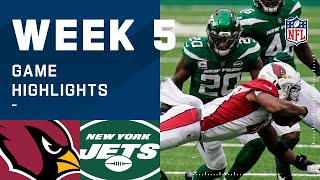 Cardinals vs. Jets Week 5 Highlights | NFL 2020