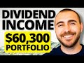 All My Dividend Income In 2023 | $60,300 PORTFOLIO 💰