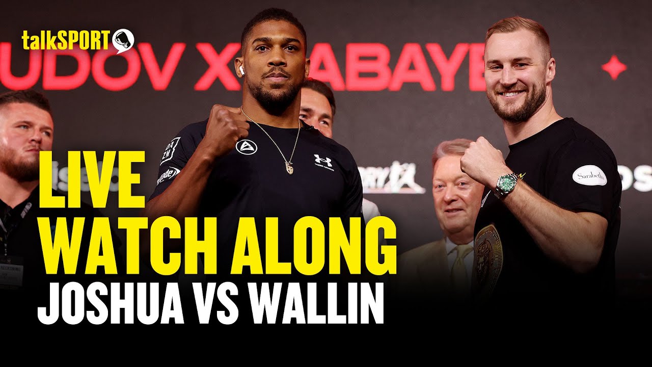 ANTHONY JOSHUA V OTTO WALLIN LIVE WATCH-ALONG | Day Of Reckoning ...