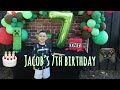 JACOBS 7TH BIRTHDAY | MINECRAFT THEME