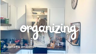 Productieve middag; keuken organizen \u0026 leuk pakketje! 📦