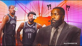 Kendrick Perkins Believes Kevin Durant Is Faking Brooklyn Trade Request To Get Kyrie Paid| FERRO