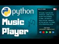 Make a Music Player With Python | Python Project