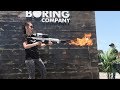 PICKING UP MY *NOT A* FLAMETHROWER FROM THE BORING COMPANY