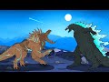 Godzilla & Godzilla Earth VS Mega Kaiju | Godzilla Animation Cartoon