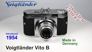 1954 Voigtlander Vito B - 35mm Film Camera