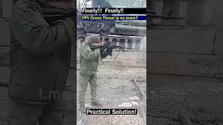 Russian Soldiers Brilliant & Simple Solution to Counter Drones