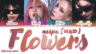 aespa/æspa (에스파) - Flowers [Color Coded Lyrics Han|Rom|Eng]