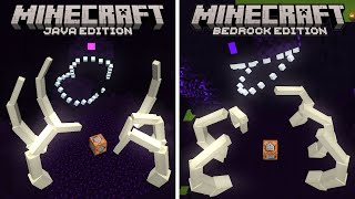 Kill Cracker's Wither Storm in Minecraft Java VS Bedrock