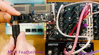 MIDI FeatherWing demo @adafruit @johnedgarpark #adafruit #circuitpython