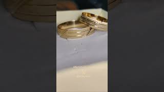 Affordable Wedding Ring, Solid K18 Gold Perfect for Daily Used