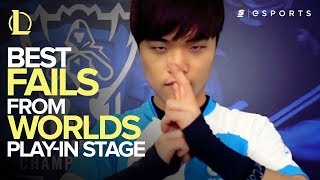Best LoL Fails from the Play-In Stage (2017 World Championship)