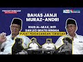 BAHAS JANJI MURAZ-ANDRI: RSUD AL-MULK DAN LKS GRATIS, HINGGA MODAL USAHA | UPDATE TALK