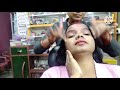 hair cutting ✂️ eyebrow threading new year s ke din gaye beauty parlour 😀