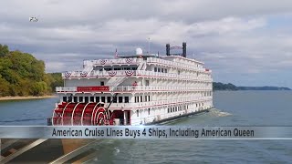 American Cruise Lines buys four boats from bankrupt American Queen Voyages