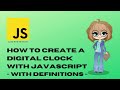 How to Create a Digital Clock with JavaScript