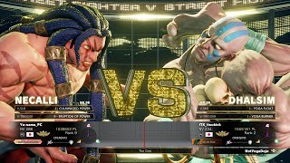 SFV Champion Edition 🔥 Yu-sama (NECALLI) Vs ITK_itsukick (DHALSIM) 🔥 Online Match's 02-13-2023