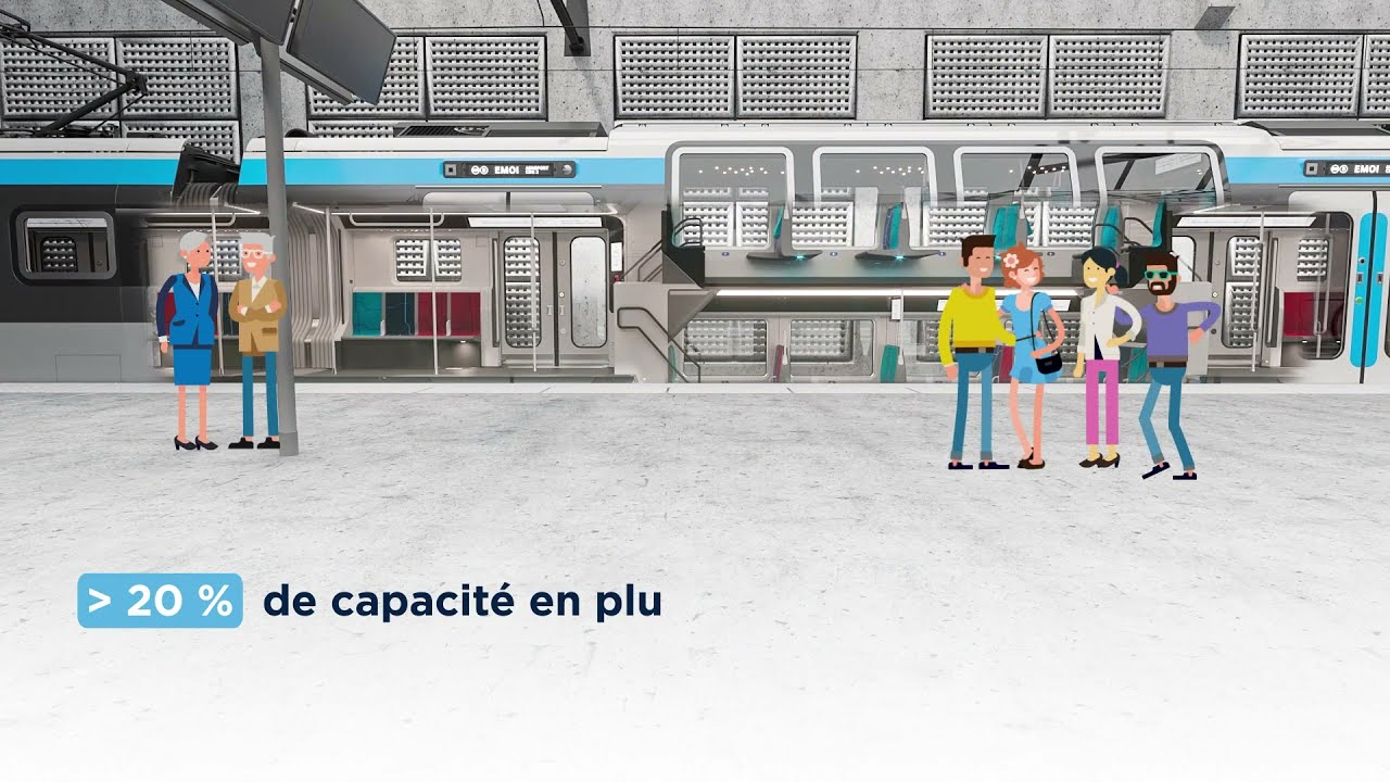 RER B : Choisissez Le Design De Votre Futur Train - YouTube