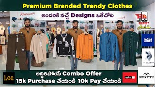 100 Original + Premium Branded Trendy Clothes - Heavy Discount Prices in Hyderabad - Telugu