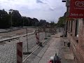 bahnhofsvorplatz eisenhüttenstadt sommer 2013