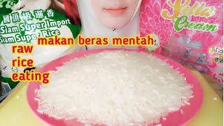 ASMR RAW RICE EATING | RAW RICE COMPILATION | KUMPULAN MAKAN BERAS  MENTAH | 生ご飯を食べる | 밥을 먹다 | 吃生米