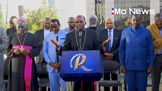 Handshake Loading Again! Bishops Meet Raila - Moments of  Total Confusion for Azimio Supporters